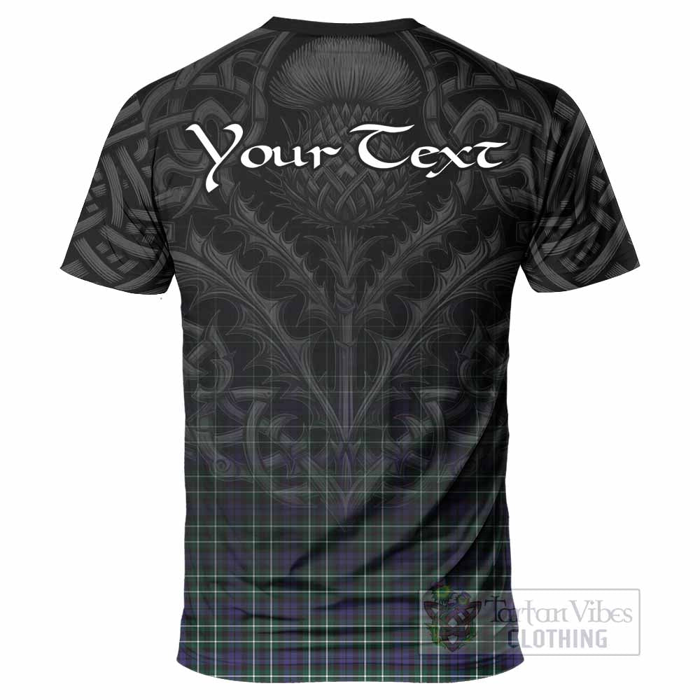 Allardice Tartan T-Shirt with Family Crest Celtic Thistle Vibes - Tartan Vibes Clothing