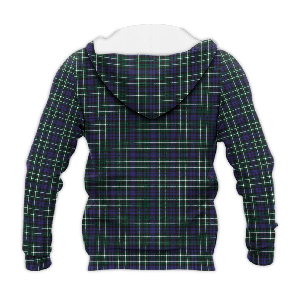 Allardice Tartan Knitted Hoodie - Tartan Vibes Clothing