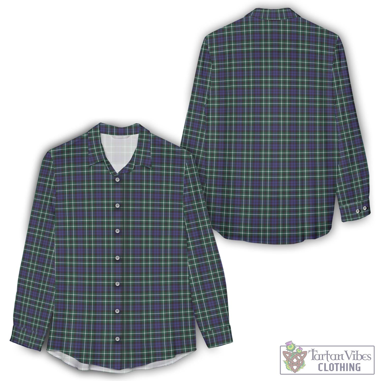 Allardice Tartan Women's Casual Shirt - Tartan Vibes Clothing