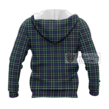 Allardice Tartan Knitted Hoodie with Family Crest DNA In Me Style - Tartan Vibes Clothing