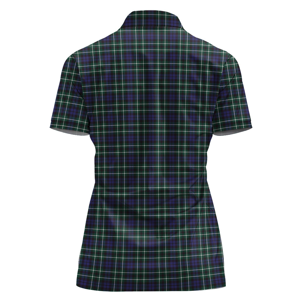Allardice Tartan Polo Shirt For Women - Tartanvibesclothing