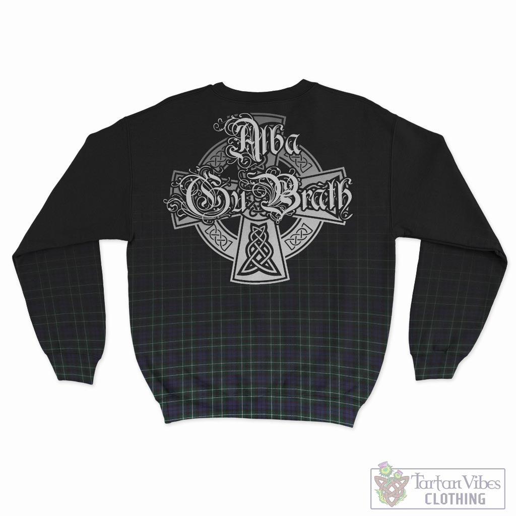 Tartan Vibes Clothing Allardice Tartan Sweatshirt Featuring Alba Gu Brath Family Crest Celtic Inspired