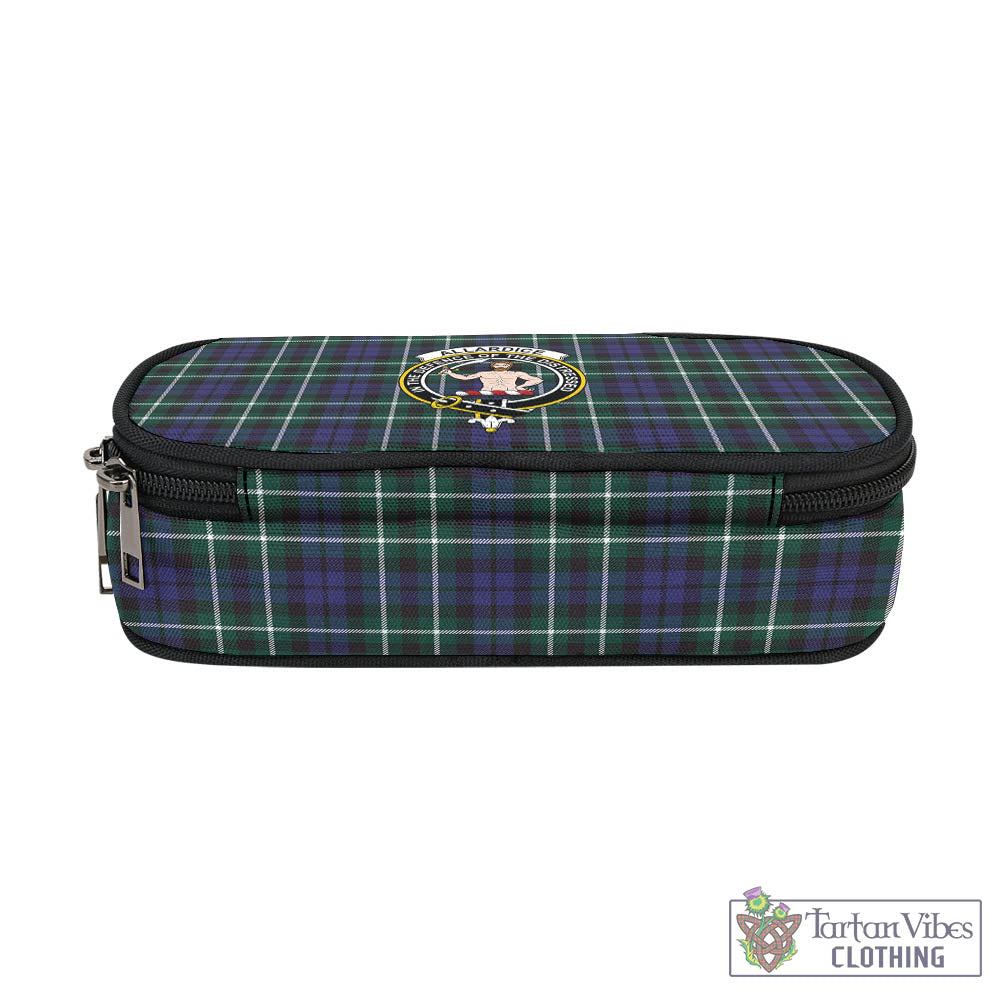 Tartan Vibes Clothing Allardice Tartan Pen and Pencil Case with Family Crest