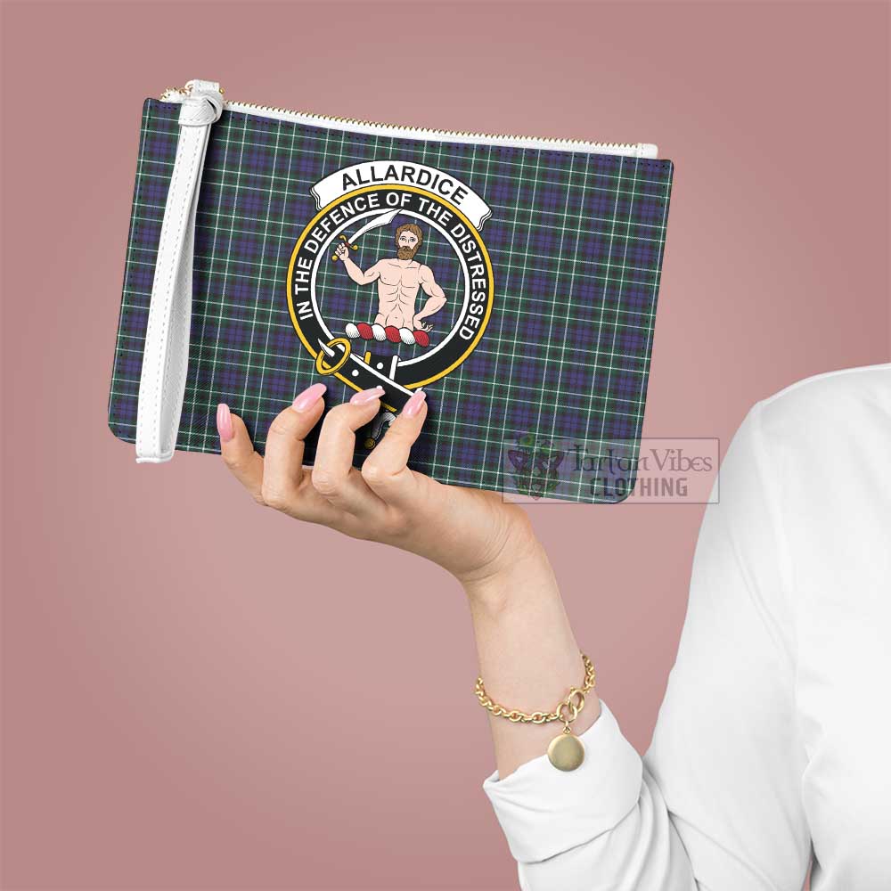 Tartan Vibes Clothing Allardice Family Crest Tartan Clutch Bag