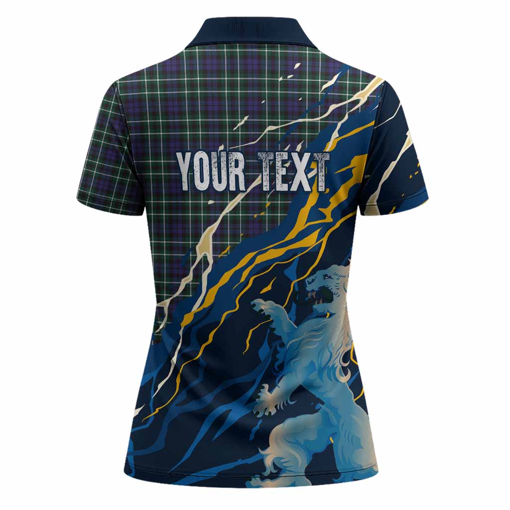 Allardice Scotland Tartan Women Polo Shirt WC2026 Football - We'll Be Coming
