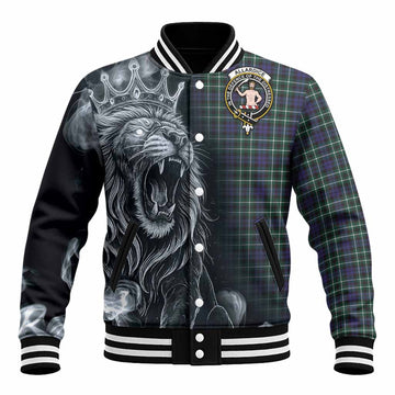 Allardice Tartan Baseball Jacket Roaring Lion Heritage