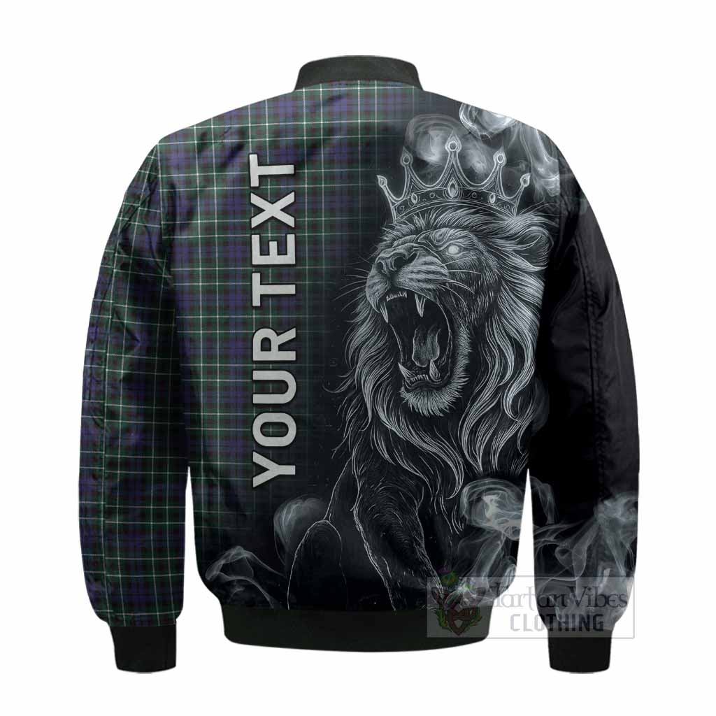 Allardice Tartan Bomber Jacket Roaring Lion Heritage