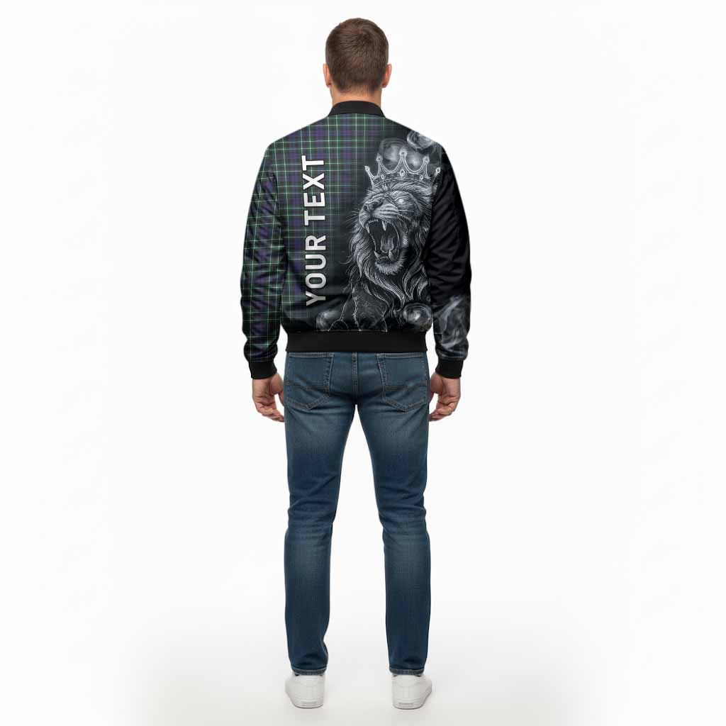 Allardice Tartan Bomber Jacket Roaring Lion Heritage