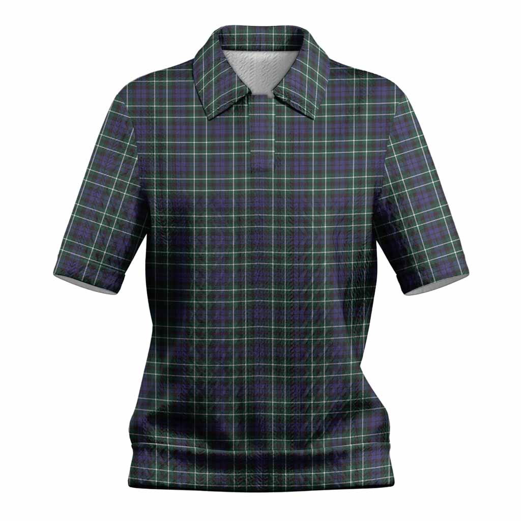 Allardice Tartan Women’s Polo Sweater Top