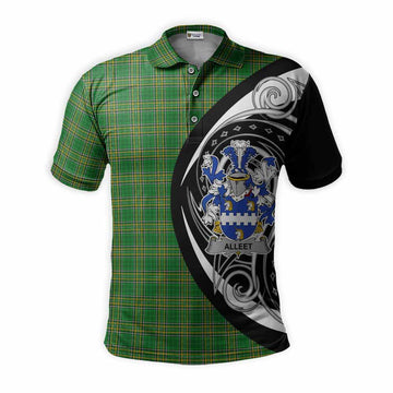 Alleet Irish Clan Polo Shirt Celtic Circle Style