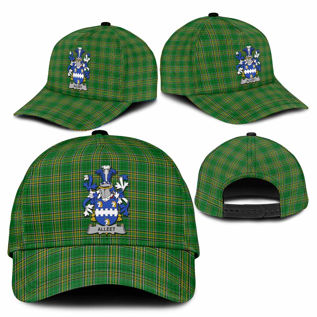 Alleet Irish Clan Tartan Classic Cap with Coat of Arms
