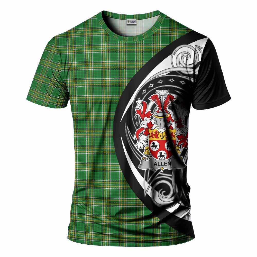 Allen Irish Clan T-Shirt Celtic Circle Style Kid's Shirt - Tartan Vibes Clothing