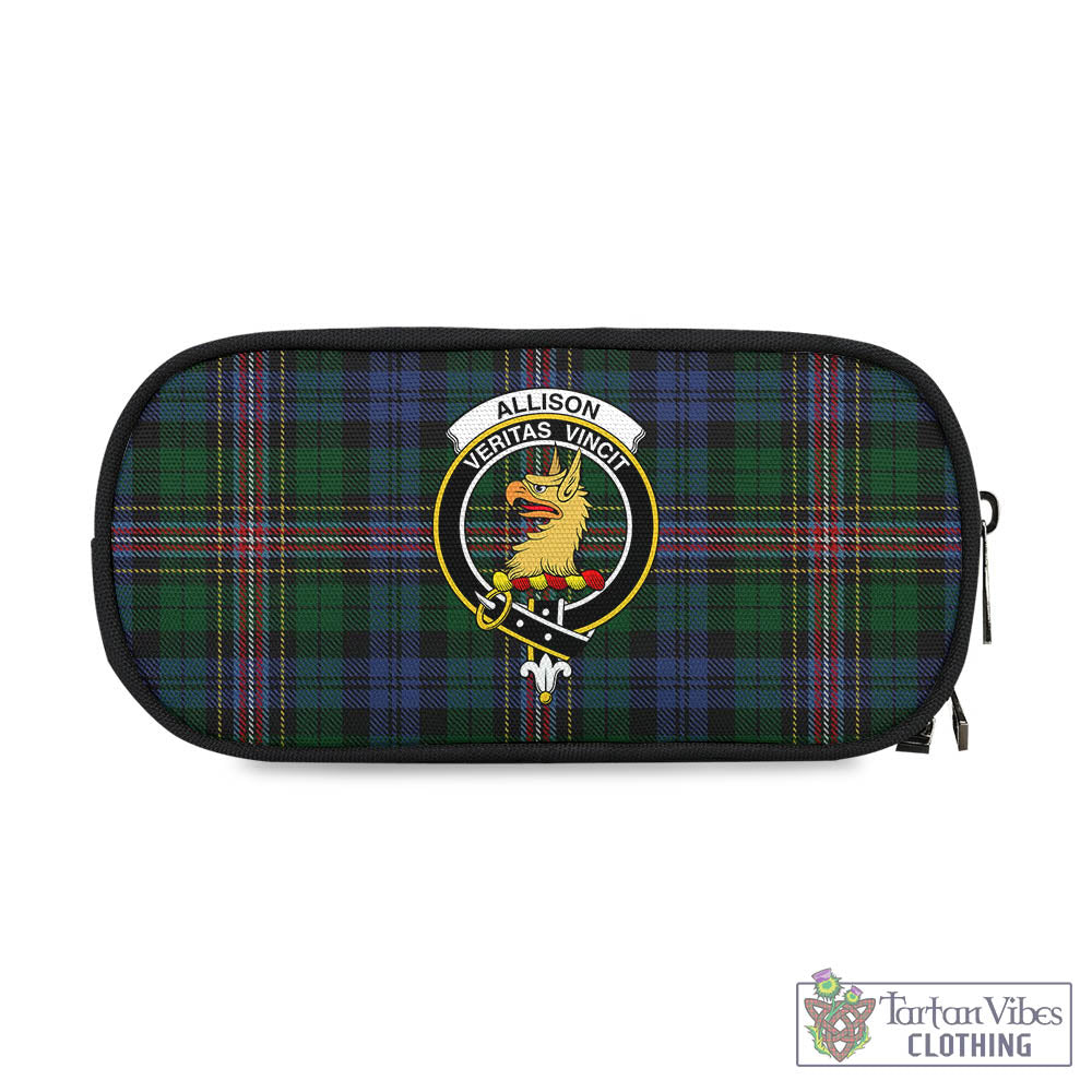 Tartan Vibes Clothing Allison Tartan Pen and Pencil Case with Family Crest