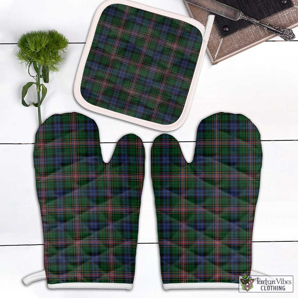 Allison Tartan Combo Oven Mitt & Pot-Holder Combo 1 Oven Mitt & 1 Pot-Holder White - Tartan Vibes Clothing