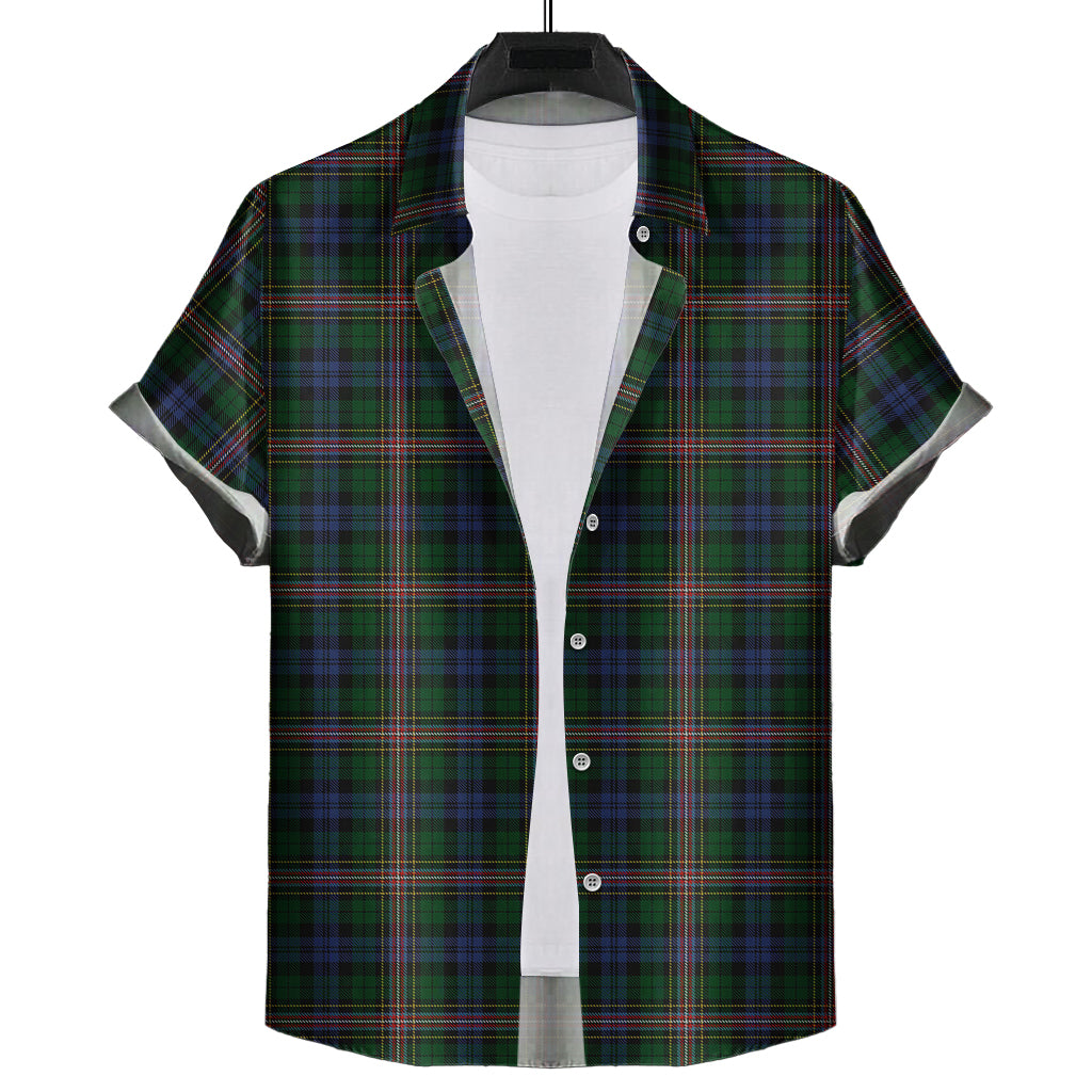 Allison Tartan Short Sleeve Button Down Shirt - Tartanvibesclothing