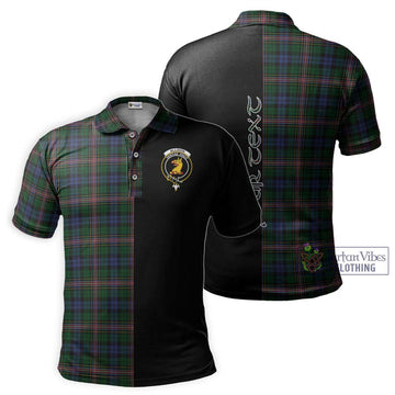 Allison Tartan Polo Shirt with Family Crest and Half Of Me Style Kid - Tartanvibesclothing Shop