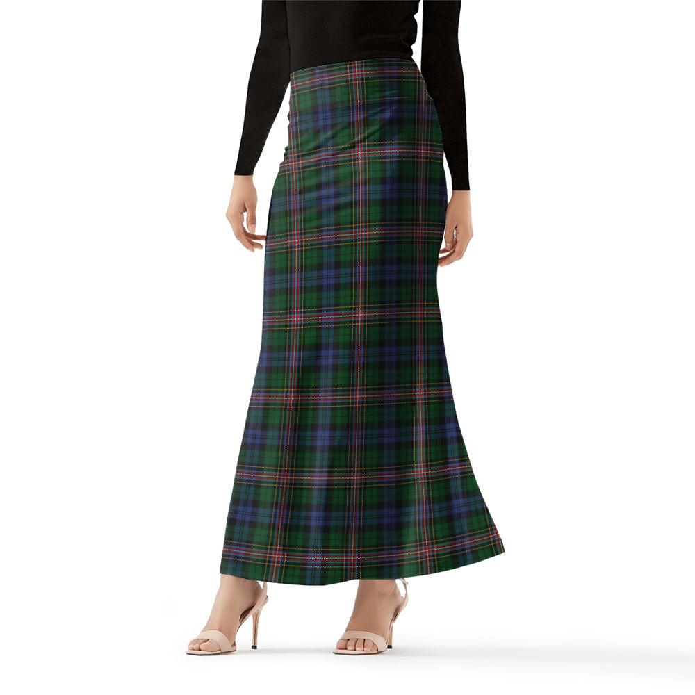 Allison Tartan Womens Full Length Skirt Female - Tartanvibesclothing