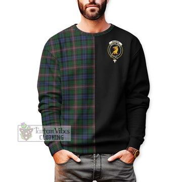 Allison Tartan Sweatshirt with Family Crest and Half Of Me Style Unisex - Tartanvibesclothing Shop