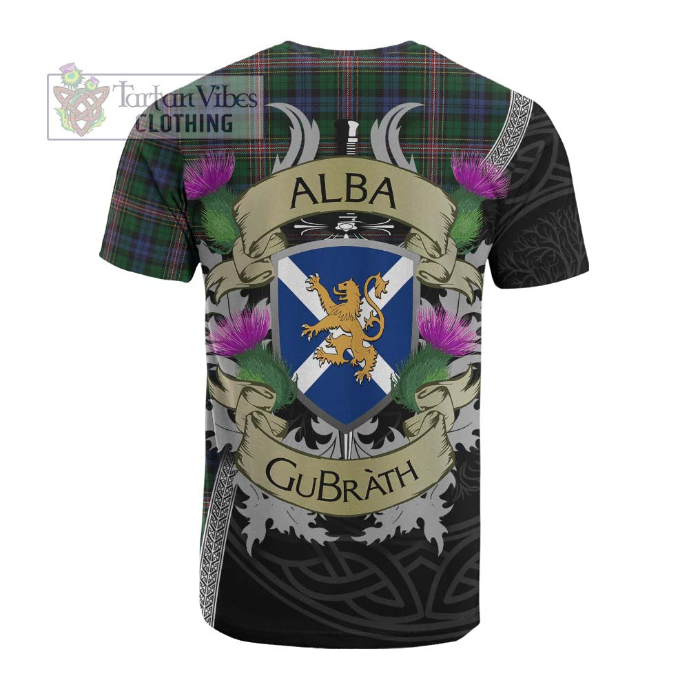 Tartan Vibes Clothing Allison Tartan Family Crest Cotton T-shirt Lion Rampant Royal Thistle Shield Celtic Inspired