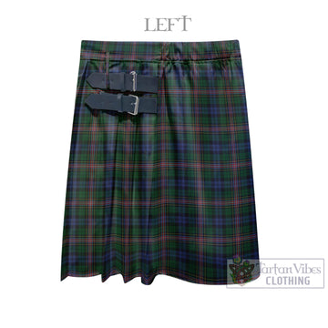 Allison Tartan Men's Pleated Skirt - Fashion Casual Retro Scottish Kilt Style
