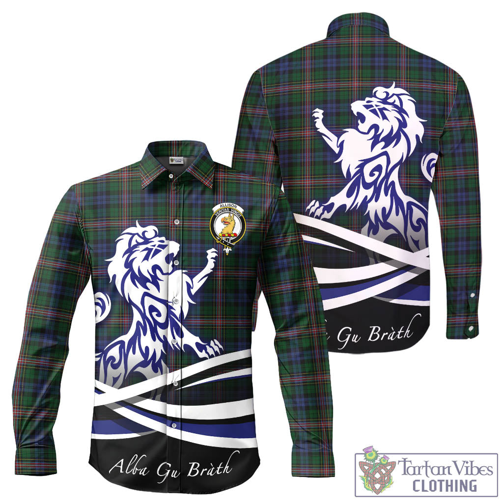 allison-tartan-long-sleeve-button-up-shirt-with-alba-gu-brath-regal-lion-emblem