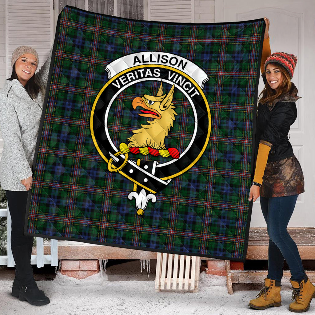 allison-tartan-quilt-with-family-crest
