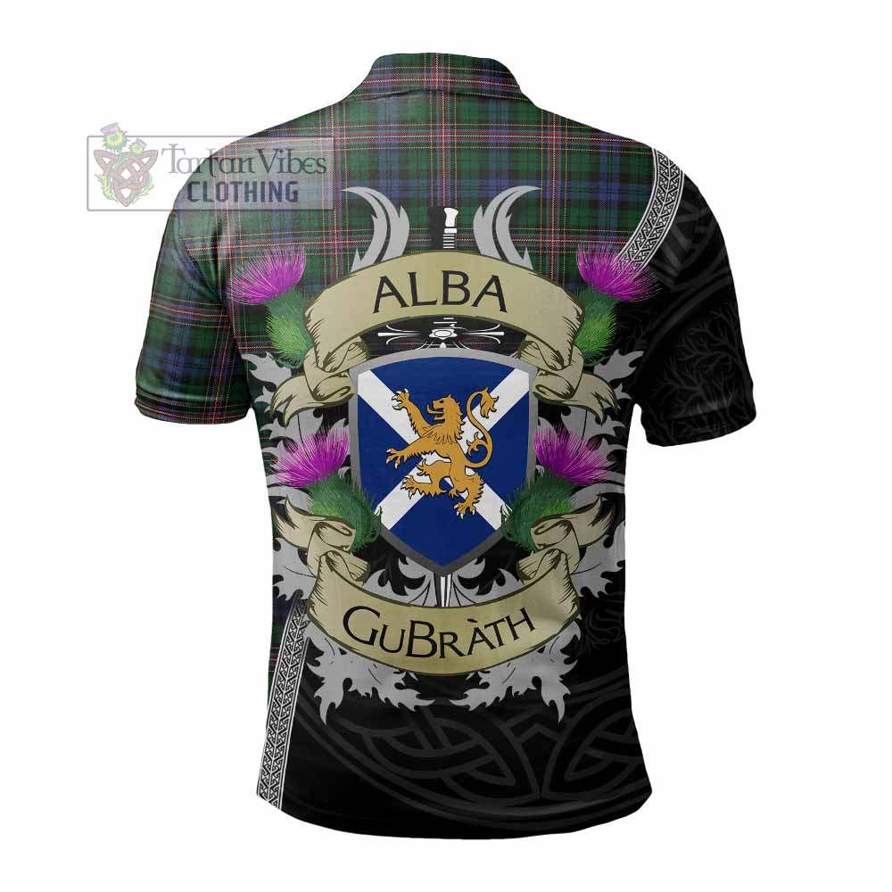 Tartan Vibes Clothing Allison Tartan Family Crest Polo Shirt Lion Rampant Royal Thistle Shield Celtic Inspired