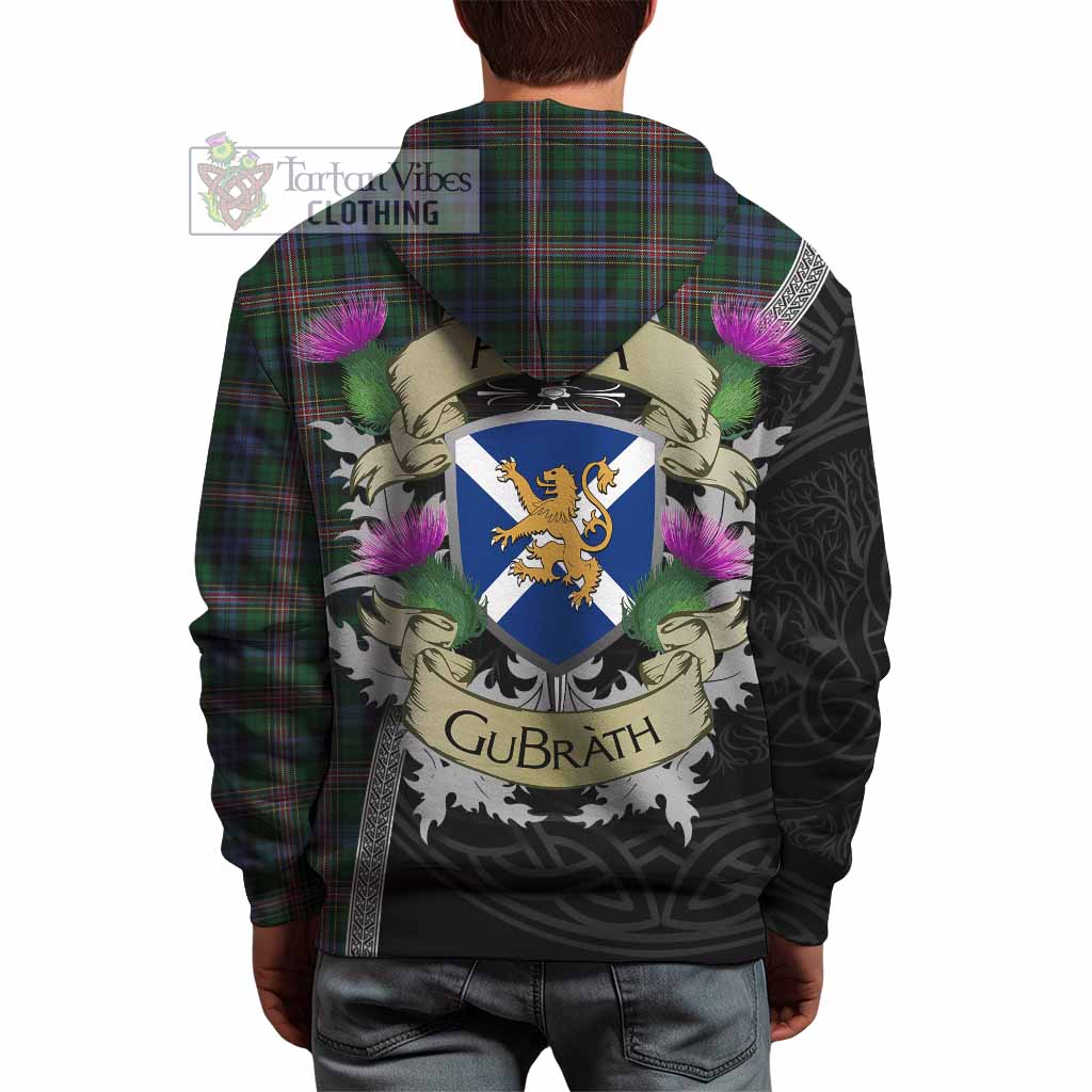 Tartan Vibes Clothing Allison Tartan Family Crest Hoodie Lion Rampant Royal Thistle Shield Celtic Inspired