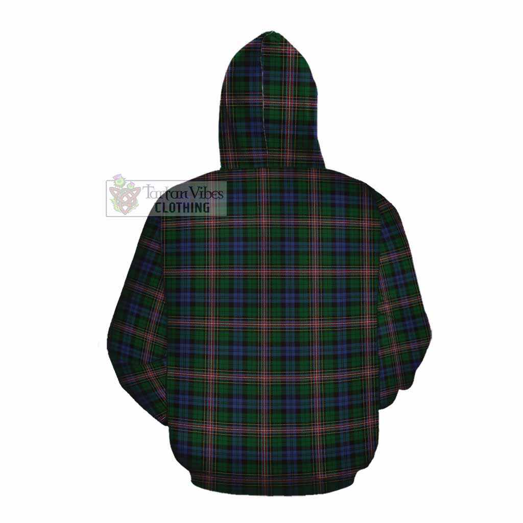 Tartan Vibes Clothing Allison Tartan Cotton Hoodie with Family Crest DNA In Me Style