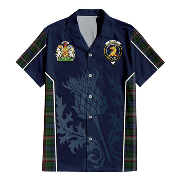 Allison Tartan Hawaiian Shirt with Family Crest and Scottish Thistle Vibes Sport Style
