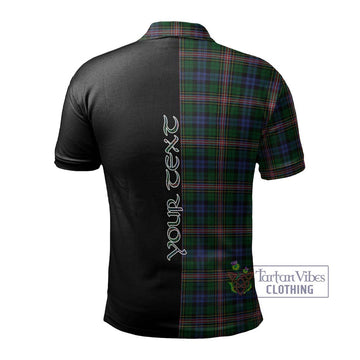 Allison Tartan Polo Shirt with Family Crest and Half Of Me Style - Tartanvibesclothing Shop