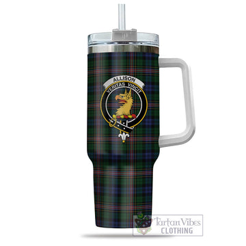 Allison Tartan and Family Crest Tumbler with Handle