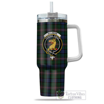 Tartan Vibes Clothing Allison Tartan and Family Crest Tumbler with Handle