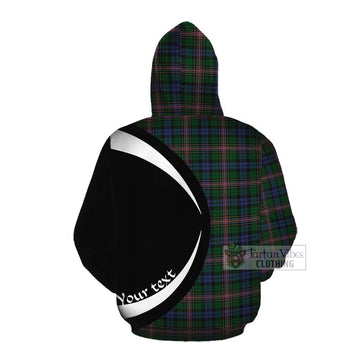 Tartan Vibes Clothing Allison Tartan Cotton Hoodie with Family Crest Circle Style