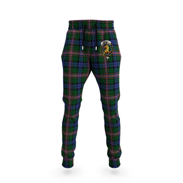 Allison Tartan Joggers Pants with Family Crest