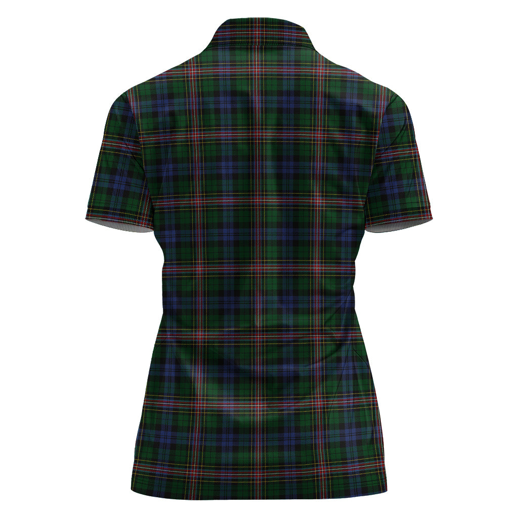 Allison Tartan Polo Shirt For Women - Tartanvibesclothing