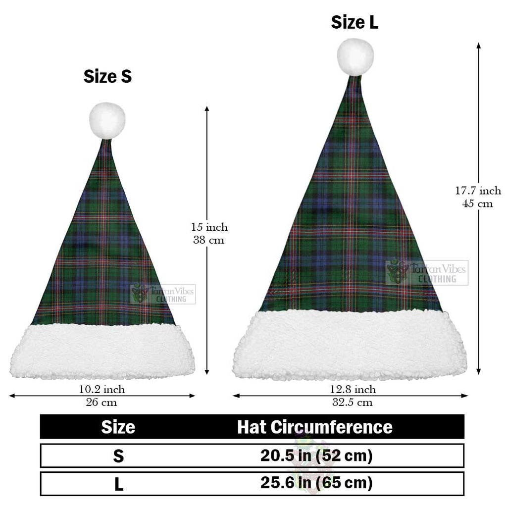 Tartan Vibes Clothing Allison Tartan Christmas Santa Hats