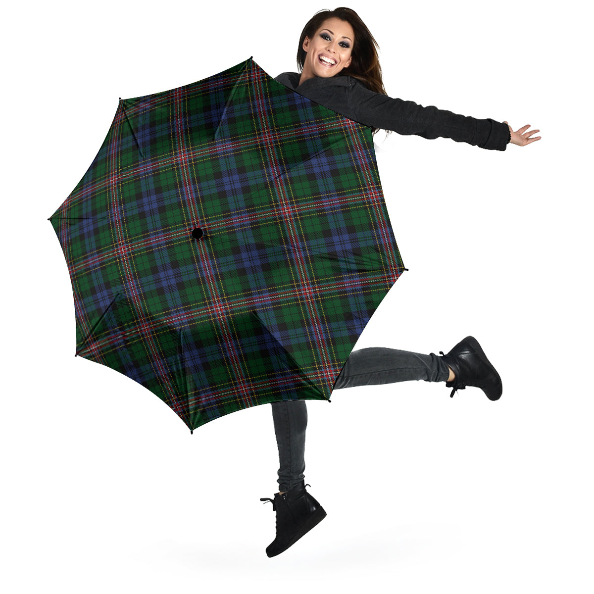 Allison Tartan Umbrella - Tartanvibesclothing