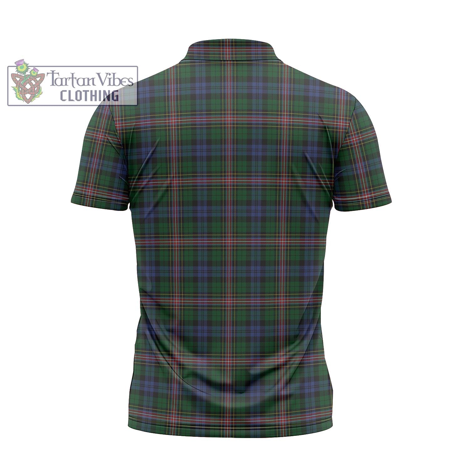Allison Tartan Zipper Polo Shirt - Tartan Vibes Clothing