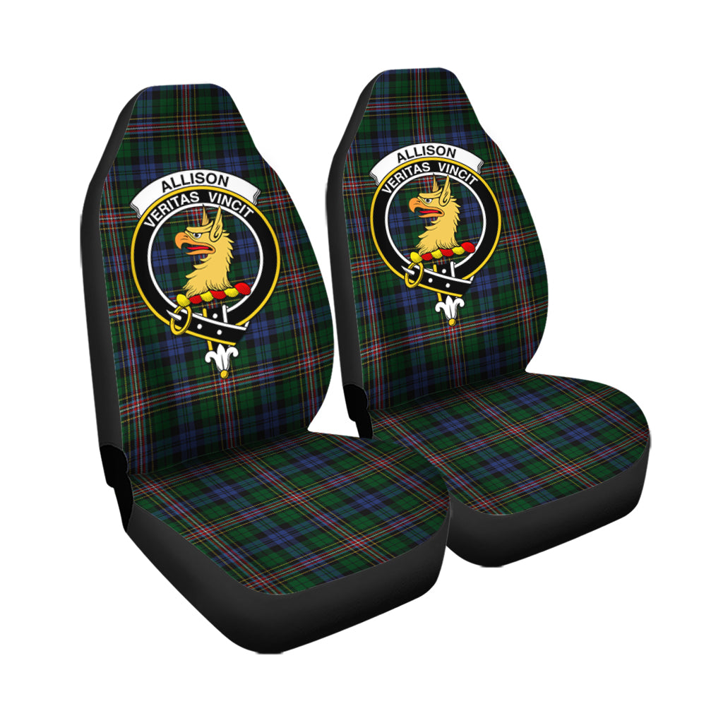 Allison Tartan Car Seat Cover with Family Crest - Tartanvibesclothing