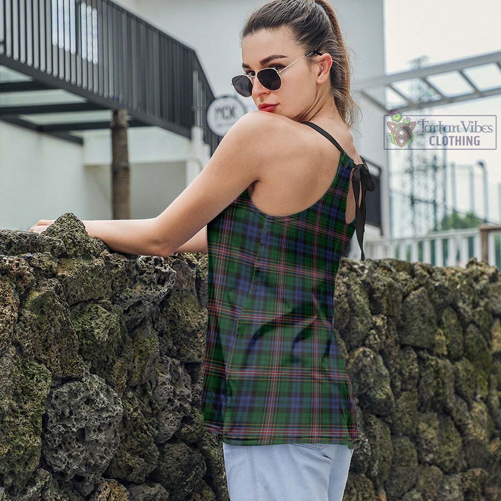 Tartan Vibes Clothing Allison Tartan Loose Halter Neck Camisole