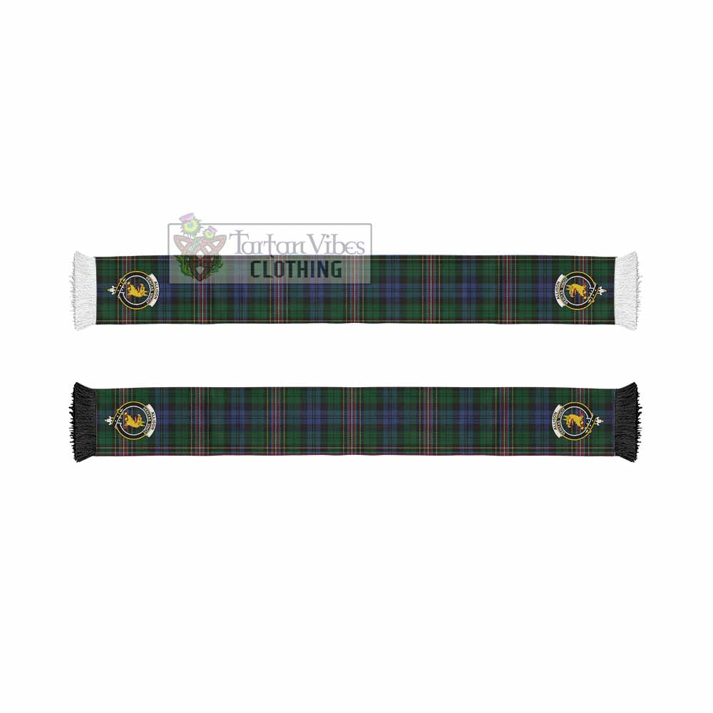 Tartan Vibes Clothing Allison Tartan Ruffneck Scarf with Family Crest