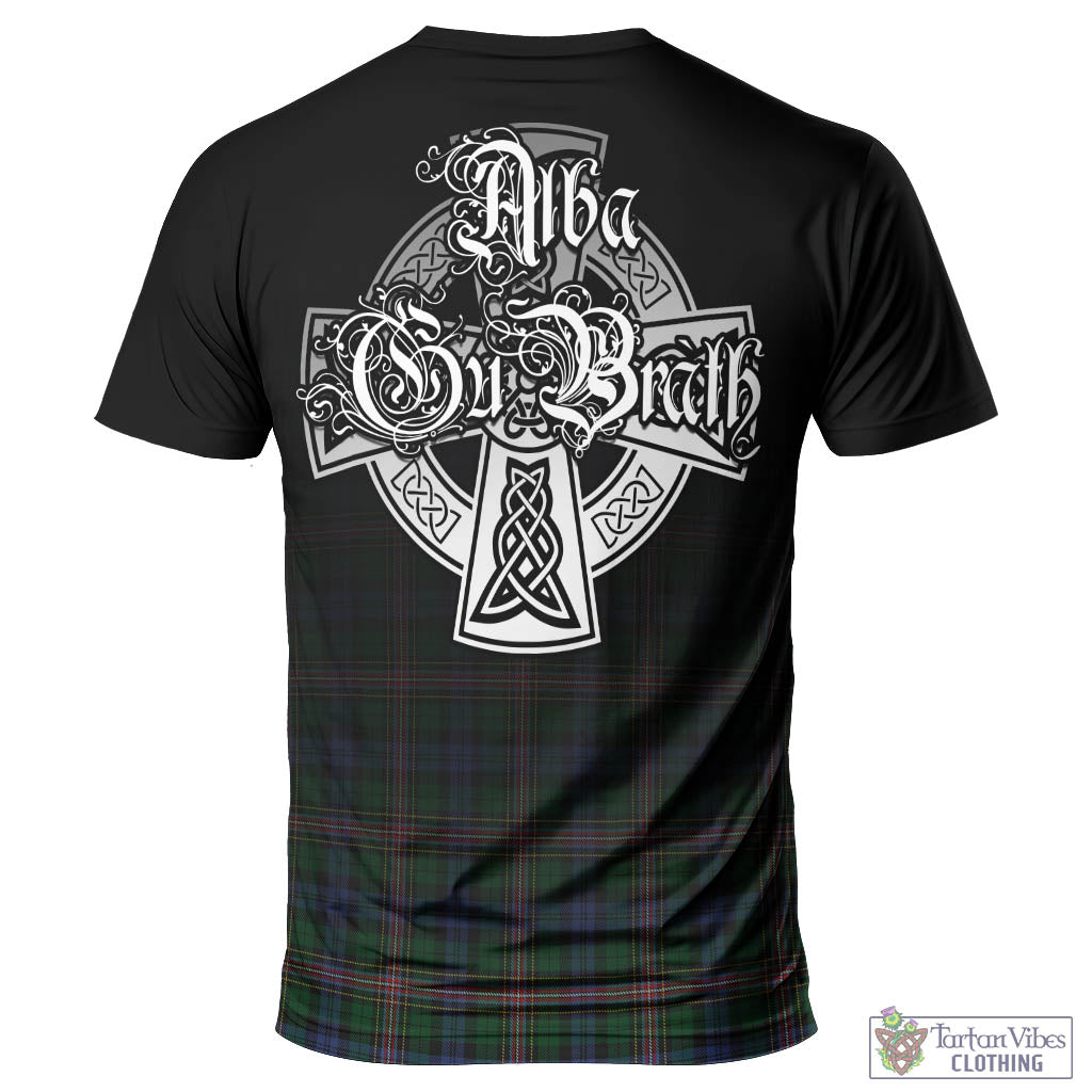 Tartan Vibes Clothing Allison Tartan T-Shirt Featuring Alba Gu Brath Family Crest Celtic Inspired