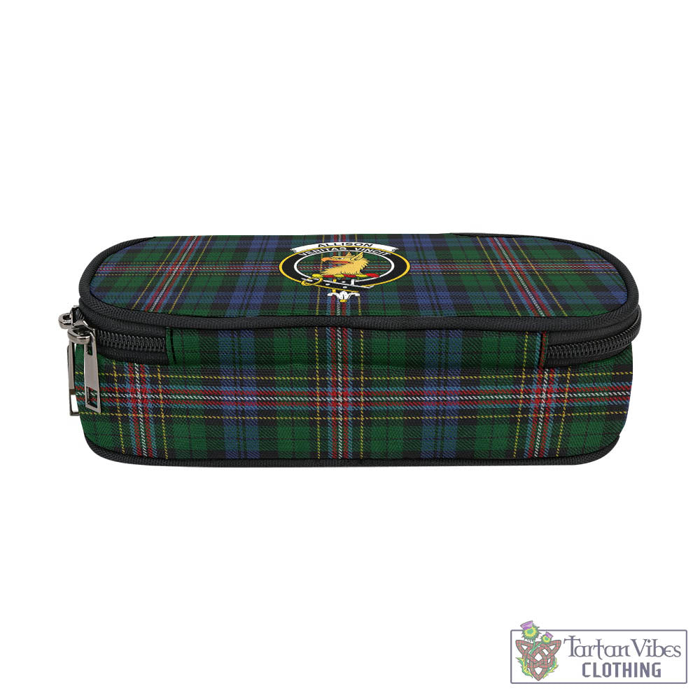 Tartan Vibes Clothing Allison Tartan Pen and Pencil Case with Family Crest