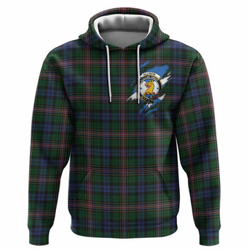 Allison Clan Crest In Me Tartan Hoodie Scotland Flag Style