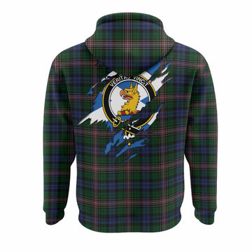 Allison Clan Crest In Me Tartan Hoodie Scotland Flag Style