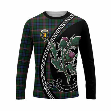 Allison Family Crest Tartan Long Sleeve T-Shirt Alba Thistle Inspired - Tartan Vibes Clothing