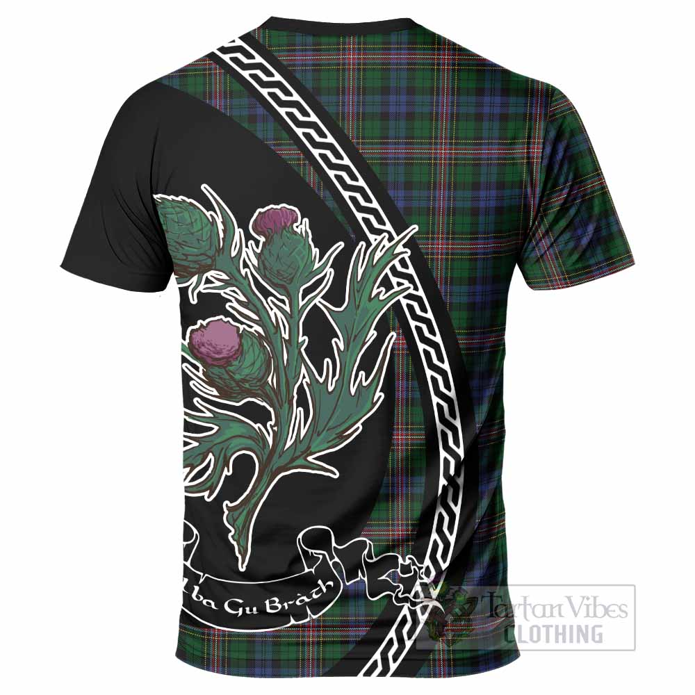 Allison Family Crest Tartan T-Shirt Alba Thistle Inspired - Tartan Vibes Clothing
