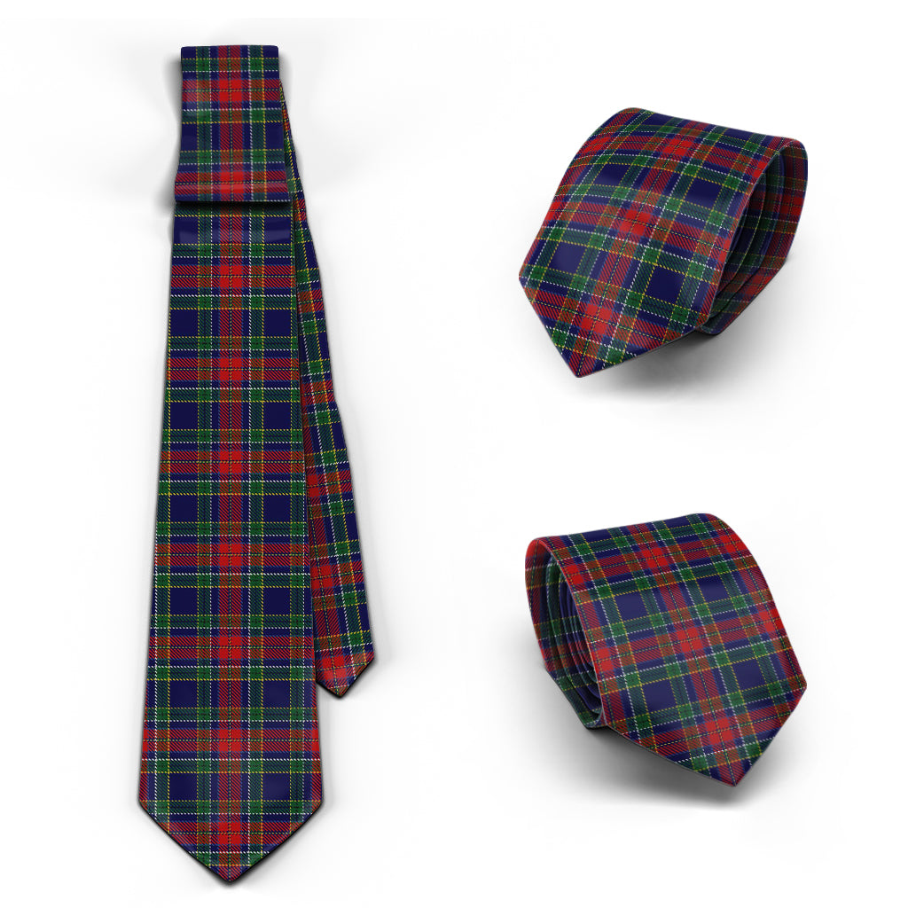 Allison Red Tartan Classic Necktie Necktie One Size - Tartanvibesclothing