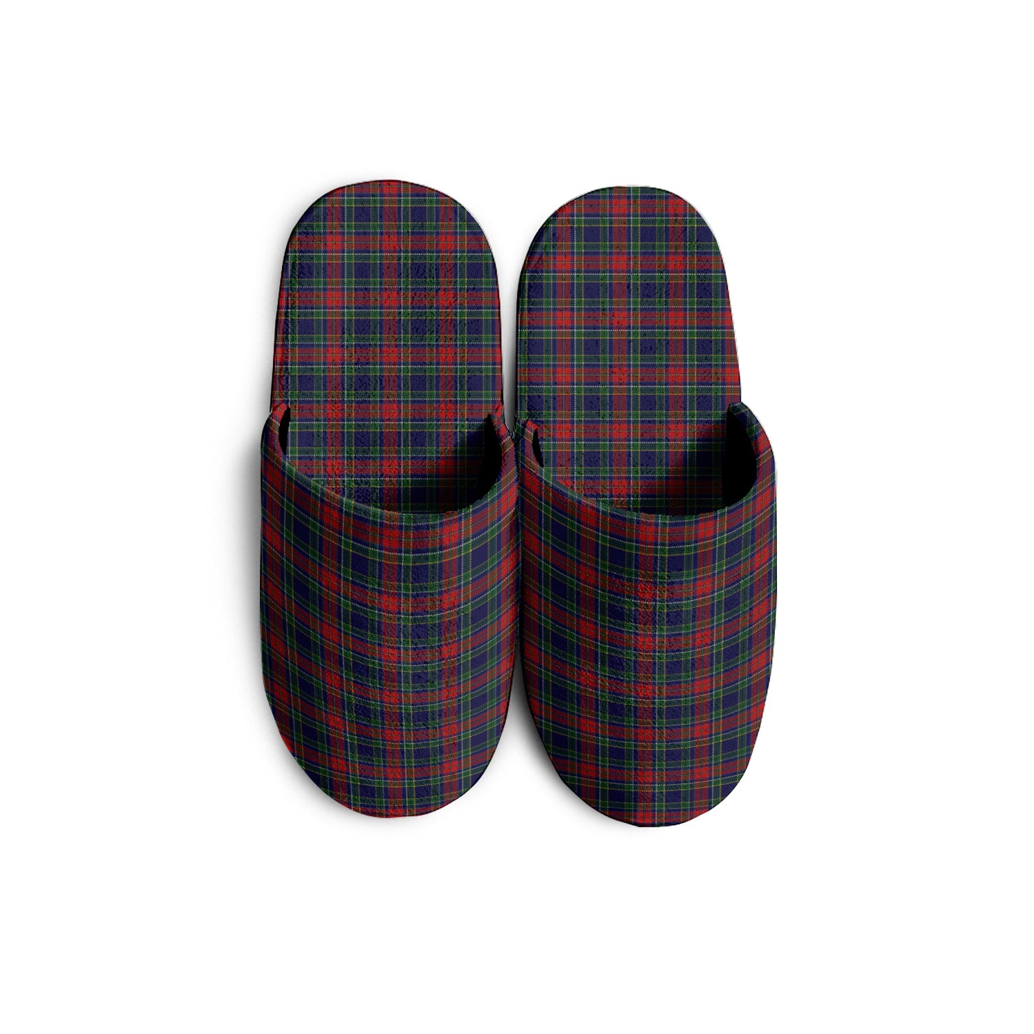 Allison Red Tartan Home Slippers - Tartanvibesclothing